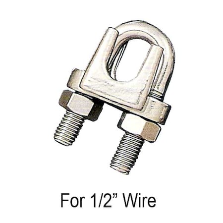 1/2 Wire Rope Clip Stainless Steel Type 304